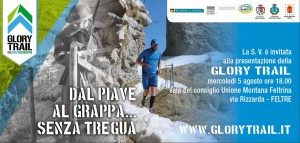 invito presentazione GLORY TRAIL